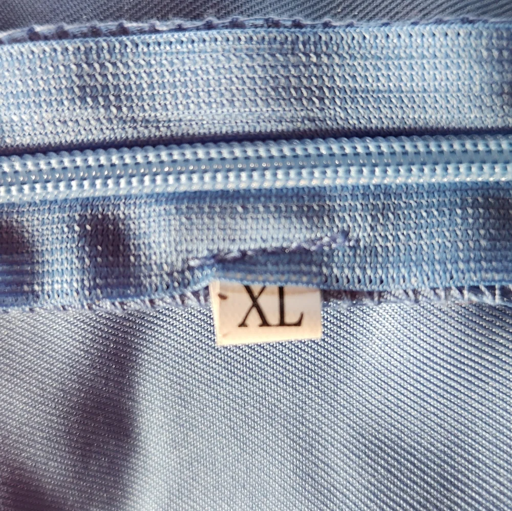 Alice In Wonderland Costume Blue Dress with Apron And Bow🐇 - Picture 2 of 4